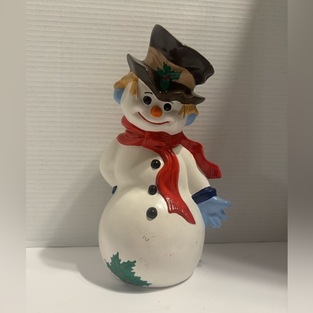 Vintage Ceramic Snowman